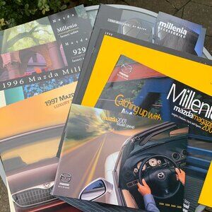 Vtg Mazda Showroom Pamphlets Bundle Set